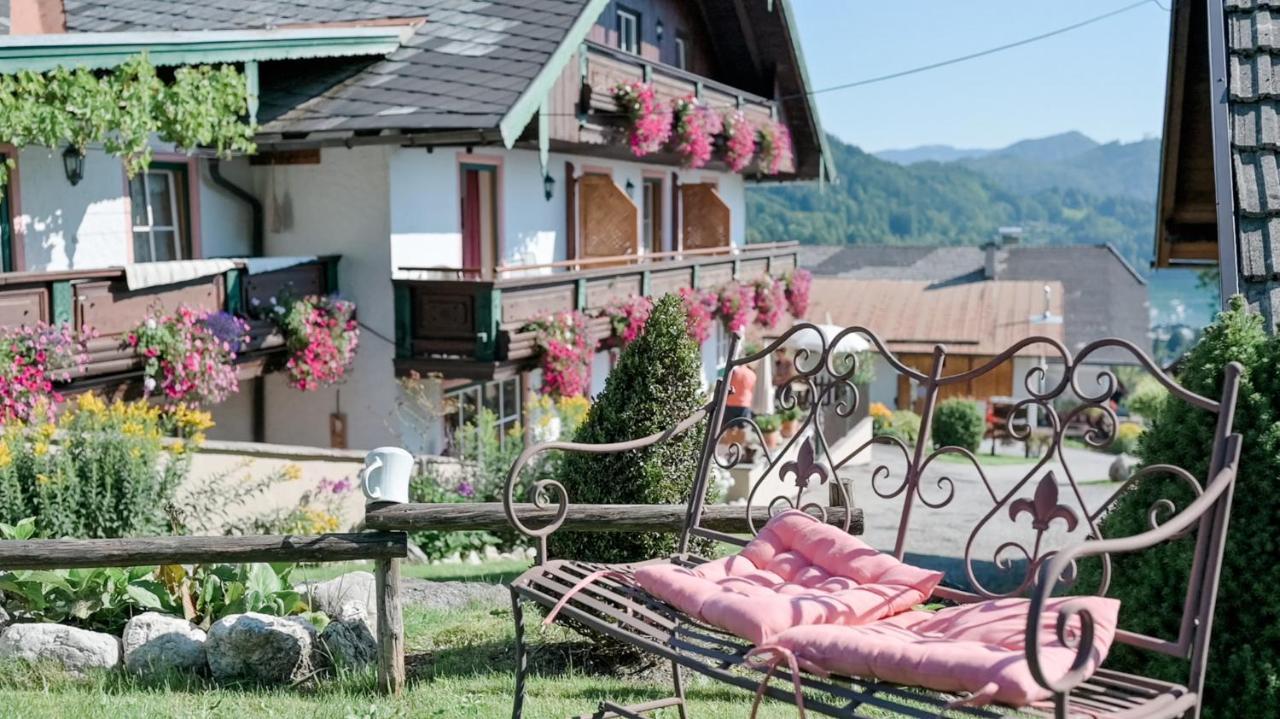 Archehof Eislbauer - Bauernhof Fuer Die Seele! Villa Sankt Gilgen Eksteriør bilde