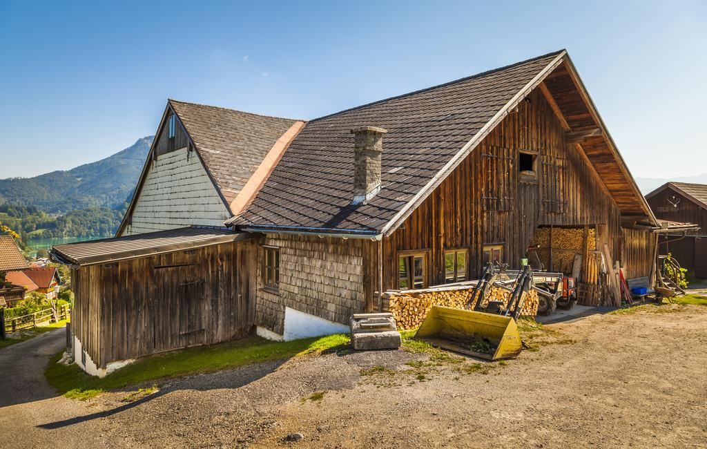 Archehof Eislbauer - Bauernhof Fuer Die Seele! Villa Sankt Gilgen Eksteriør bilde