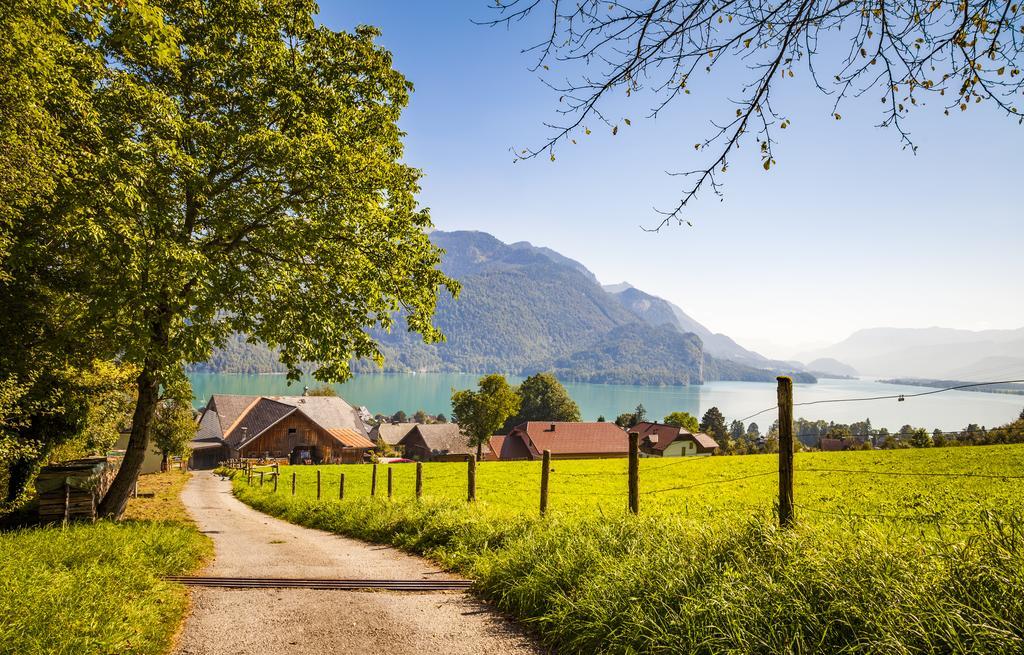 Archehof Eislbauer - Bauernhof Fuer Die Seele! Villa Sankt Gilgen Eksteriør bilde